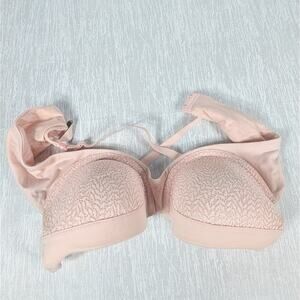 Victorias Secret Body By Victoria Lined Demi Bra 36C Pink